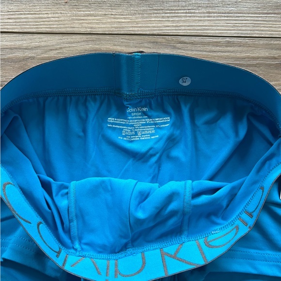 Calvin Klein | Icon Micro Low Rise Trunks in Ocean Blue (Small) - Picture 6 of 16